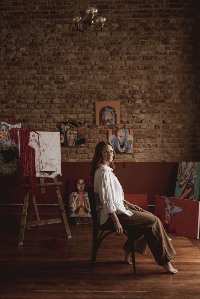 Artista plástica mineira, Samara Danelon participa de coletiva na Embaixada do Brasil em Estocolmo 1 Samara Danelom