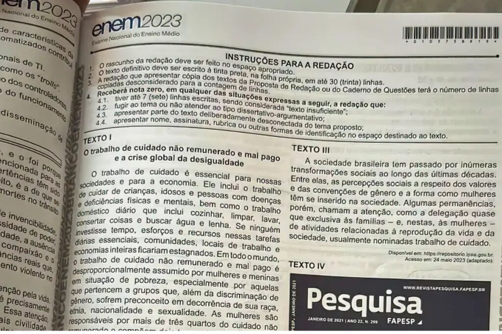 Como é calculada a nota do Enem? Confira essa e outras perguntas frequentes sobre o exame 1 enem inep