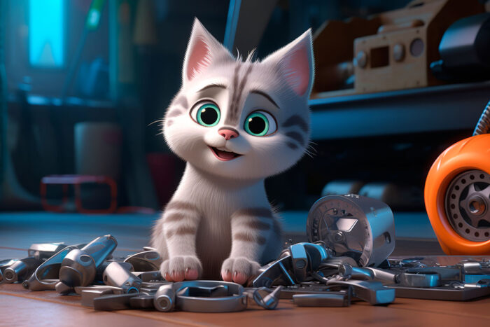 Confira 10 nomes para gatos inspirados em personagens da Pixar 1 gato pixar by freepik