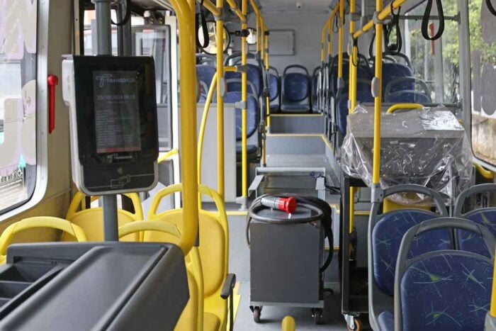 Ansal anuncia teste com ônibus elétrico em Juiz de Fora; diretor explica funcionamento 4 onibus