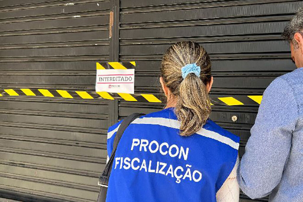Procon interdita loja de eletrônicos no Centro de Juiz de Fora 1 procon