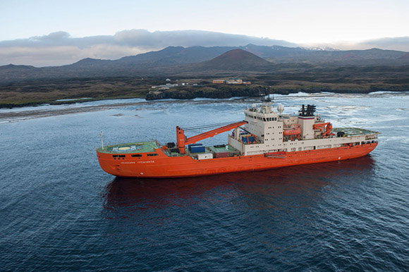 Pesquisadores da UFV participam da maior expedição na Antártica liderada pelo Brasil 4 Akademik Tryoshnikov Inst de Pesquisa Antartico Sao Petesburgo