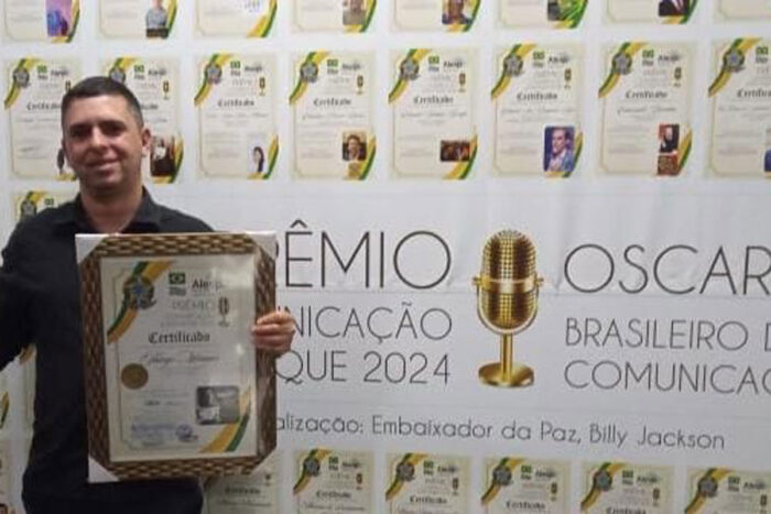 Thiago Winner: escritor viçosense é premiado na Alesp 1 thiago winner alesp