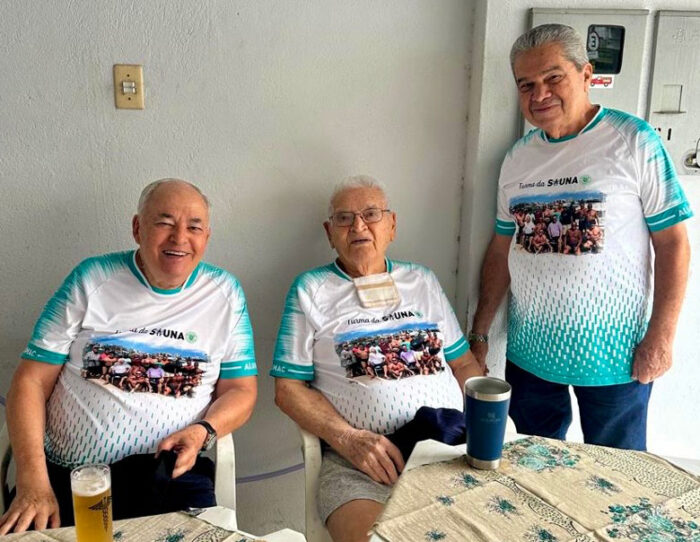 Coluna Cesar Romero – 26 de novembro de 2024 4 Turma da sauna 251124 CR