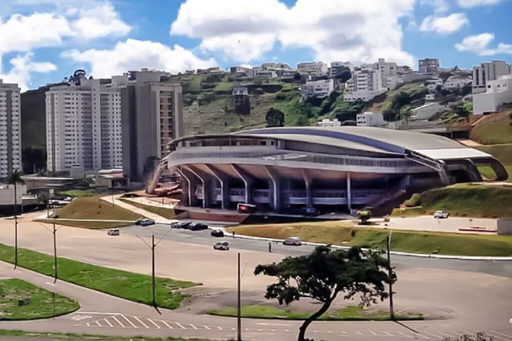 ginasio municipal by divulgacao pjf