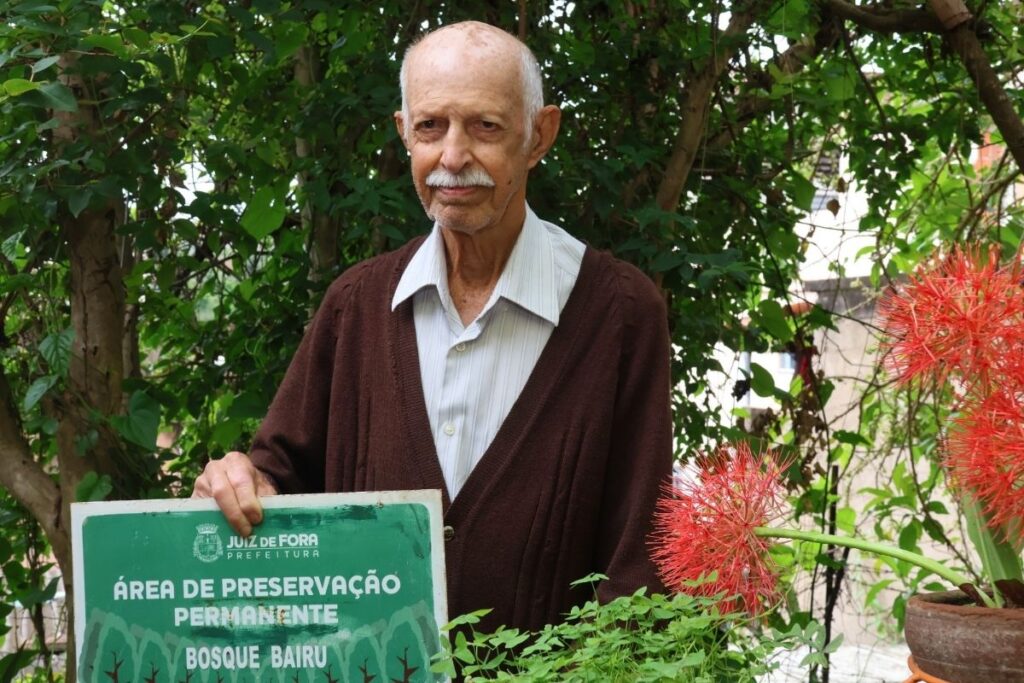 ‘É o meu legado’: aos 94 anos, morador do Bairu protege Bosque Comunitário desde 1983 1 bosque