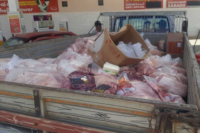 IMA e PMMA apreendem 1,4 tonelada de carnes clandestinas e 6,3 quilos de queijo 1 pmma