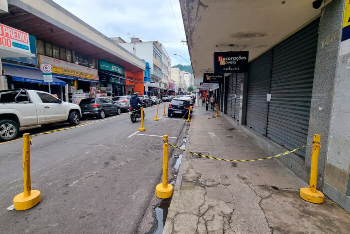 Outras duas marquises são interditadas em Juiz de Fora 1 marquise