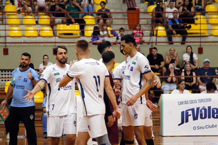 Em busca da liderança da Superliga B, JF Vôlei duela com o Alta Floresta 1 JF Volei Felipe Couri