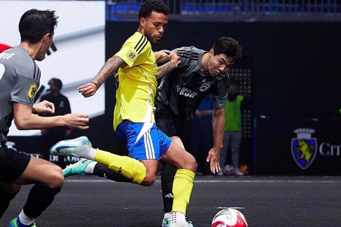 Ex-jogador do Tupi é um dos melhores do mundo no fut-7 e brilha na Kings League 1 Jeffinho 2