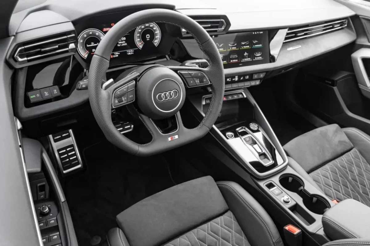 Audi A3: primeiro lançamento no Brasil em 2025 está à venda; veja preços 3 audi a3 sedan 2025 foto divulgacao audi 3