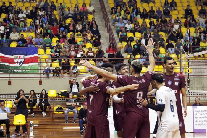 JF Vôlei vence o América-RN e segue na liderança da Superliga B 1 jf volei by couri