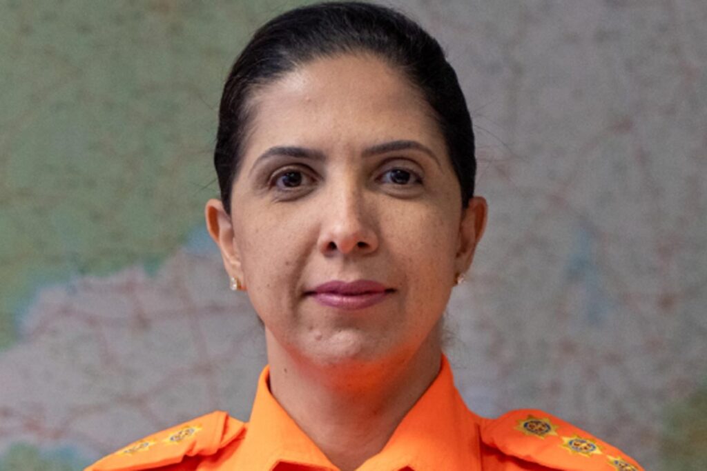 Mulher assume comando do Corpo de Bombeiros de Minas pela primeira vez em 113 anos 2 mulher comando CBMMG Divulgacao Bombeiros