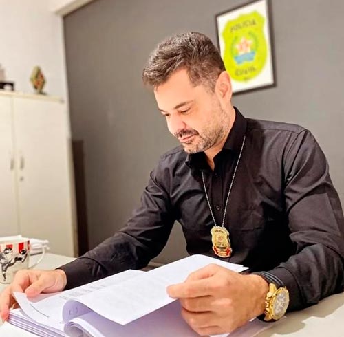Acidente que matou criança: PM aponta motociclista de chinelo e caminhão mal conservado 1 policia civil delegado marcio savino acidente crianca moto foto policia civil