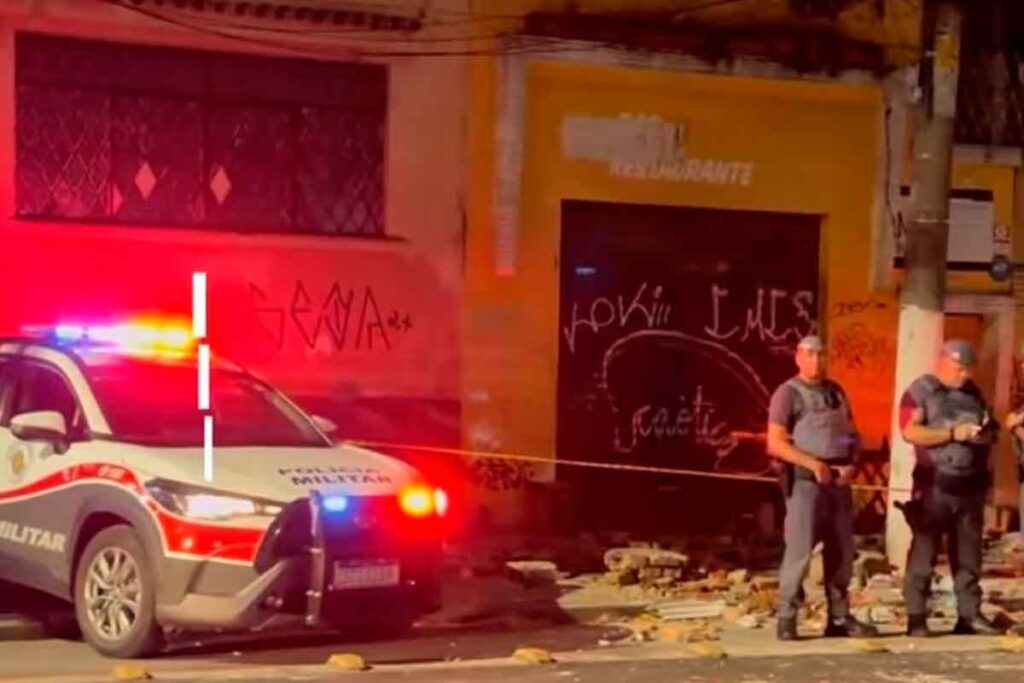 Uma pessoa morre após queda de marquise em São Paulo 1 reproducao metropoles