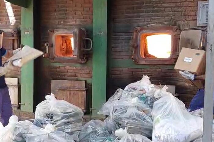 Polícia Civil incinera mais de 800 quilos de drogas 1 Divulgacao PCMG