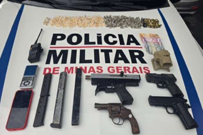 Grupo ligado ao Comando Vermelho é alvo de operação em Juiz de Fora 1 Divulgacao PMMG