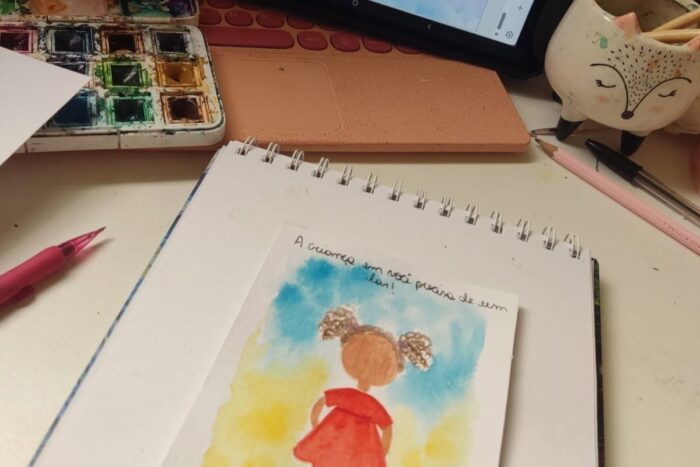Arteterapia: conheça os benefícios da arte para a saúde mental 1 Projeto Nutrindo Relações (Foto: Divulgação)