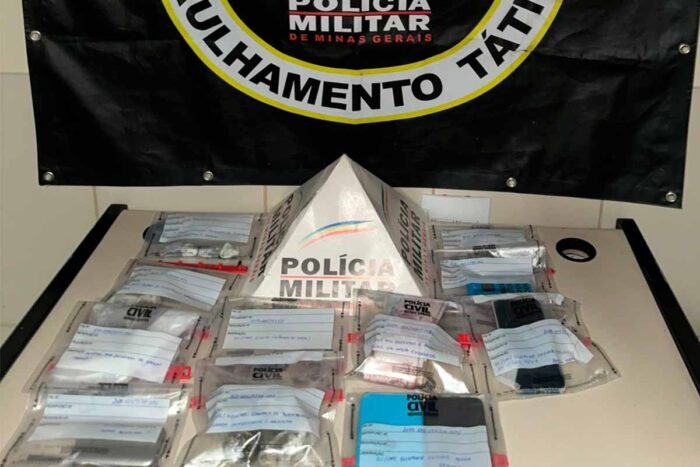 Dupla é presa com barras de maconha, crack e mais de R$ 2 mil em dinheiro 1 droga