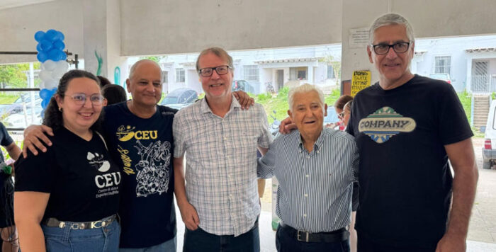 Clima de festa em Benfica ELES ACONTECEM Festa no CEU 280325 Giglia