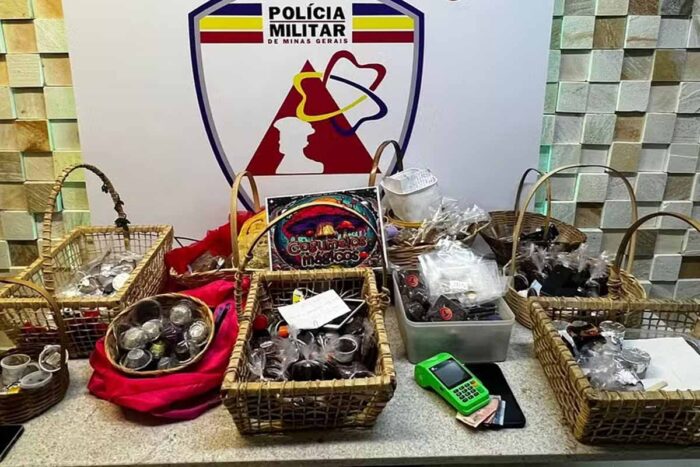 “Brisadeiros” e “doces mágicos” são apreendidos e 10 pessoas acabam presas em Minas