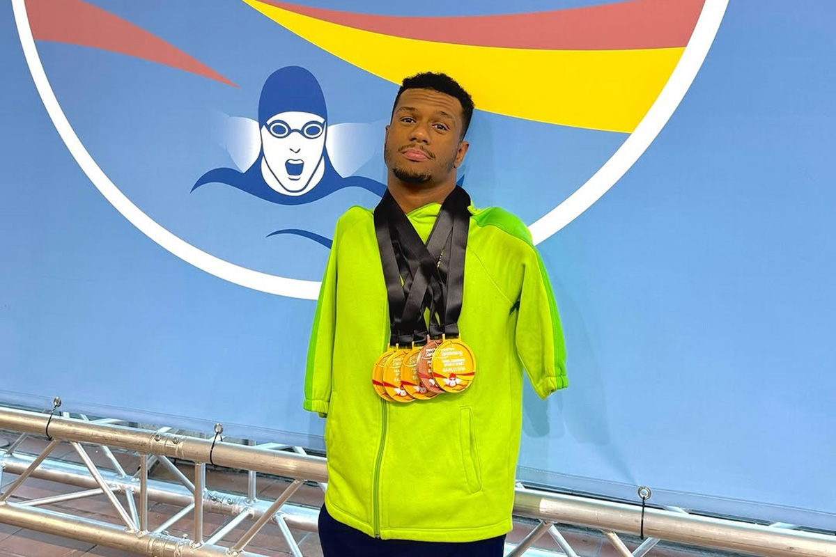 Gabrielzinho conquista 4 medalhas de ouro em competição na Espanha 1 Gabrielzinho conquista 4 medalhas de ouros em competição em Barcelona