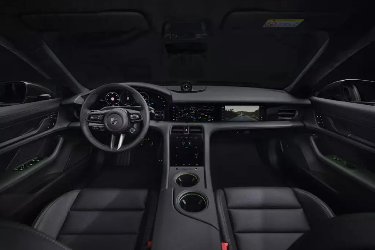 porsche taycan nova linha divulgacao 2