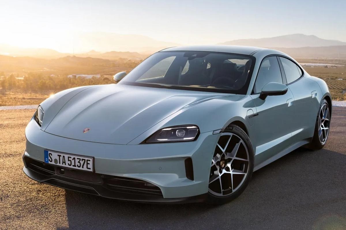porsche taycan nova linha divulgacao