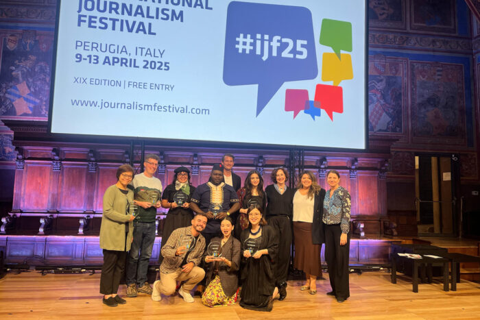 Jornalista formado na UFJF é premiado no Festival Internacional de Jornalismo, na Itália 1 XIX Festival Internacional de Jornalismo jornalista premiação