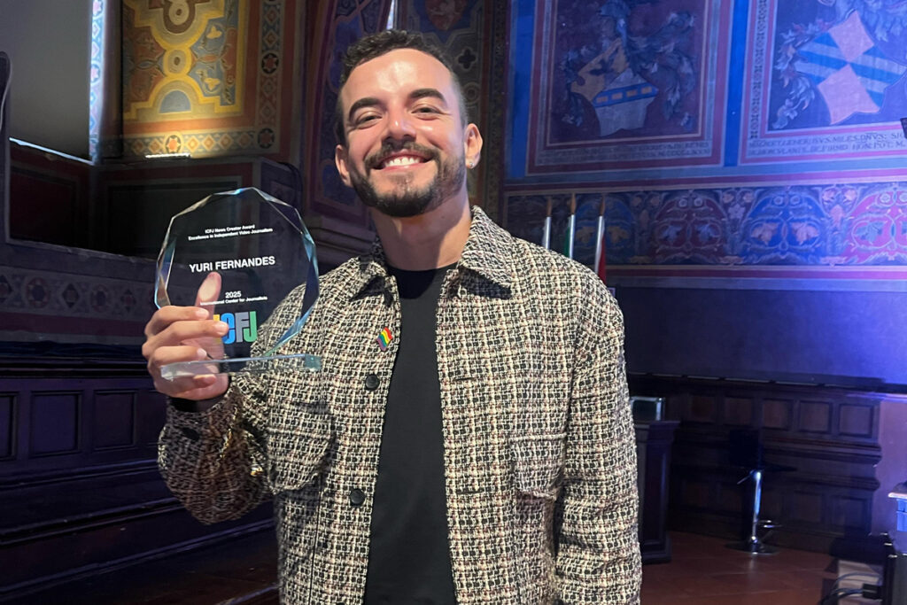 jornalista premiação XIX Festival Internacional de Jornalismo