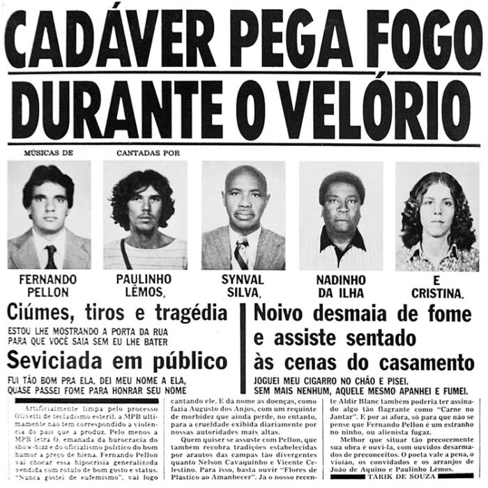fernando pellon cadaver pega fogo