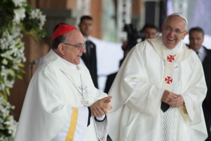 Cardeal DOm Ray e Papa Francisco by arquidiocese olinda editada