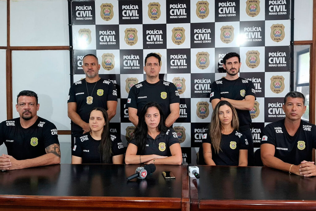 Caso Aeroporto: Polícia Civil conclui inquérito e prende nono suspeito do crime 1 Coletiva Policia Civil Homicidio Aeroporto Divulgacao Policia Civil