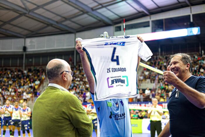 Ícone do voleibol, Zé Eduardo Bara relembra trajetória e comenta sobre a modalidade em JF 2 Ze Bara 4