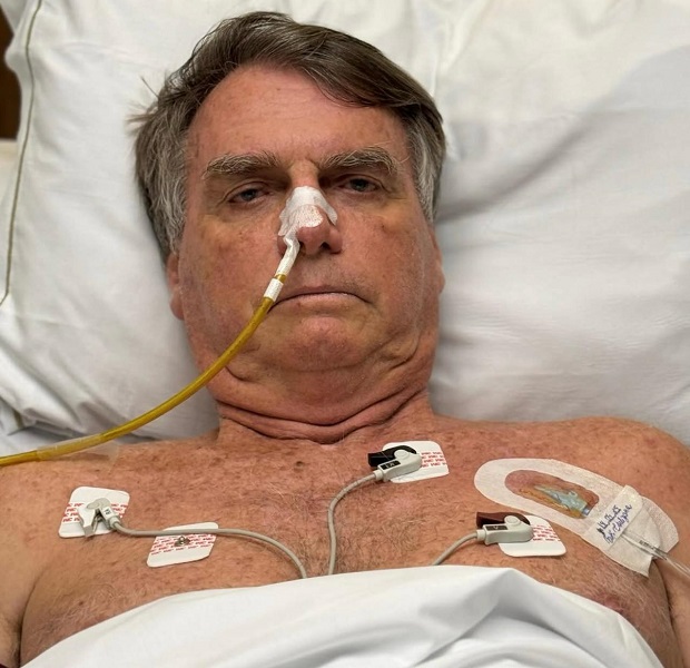 Bolsonaro tem alteração de pressão arterial e segue na UTI, diz boletim médico 1 bolsonaro foto reproducao instagram