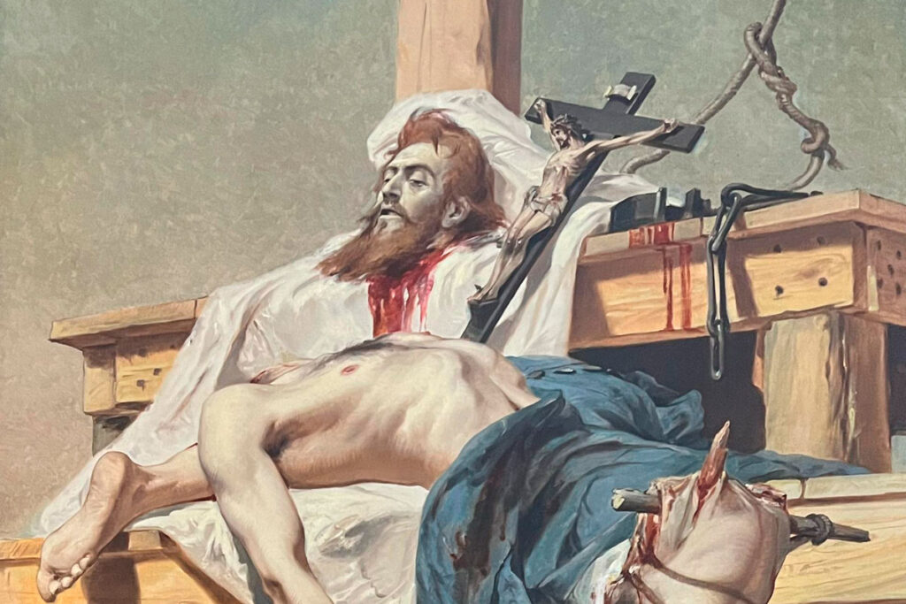 'Tiradentes esquartejado': relembre história do quadro icônico do Museu Mariano Procópio 2 tiradentes