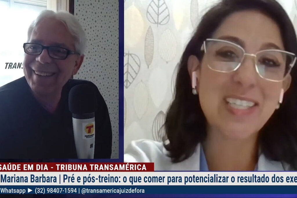 Alimentação: especialista dá dicas de nutrição pré e pós treino