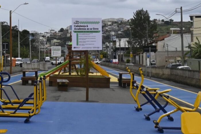 Com investimento de cerca de R$ 1,5 milhão, parque na Via São Pedro é inaugurado 1 Com investimento de cerca de R$ 1,5 milhão, parque na Via São Pedro é inaugurado