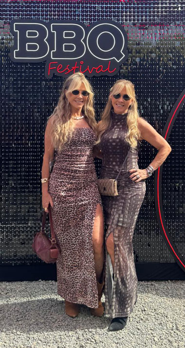 Coluna Cesar Romero – 20 de maio de 2025 1 Ana Paula Ribeiro e Ana Lucia Ribeiro Signorelli 150525 Giglia BBQ com corte
