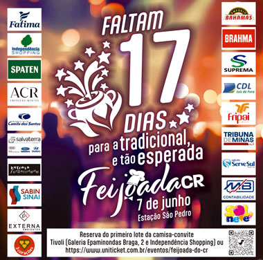 Coluna Cesar Romero – 21 de maio de 2025 3 Feijoada CR 2025 17 dias 3x15 210525 QUARTA FEIRA