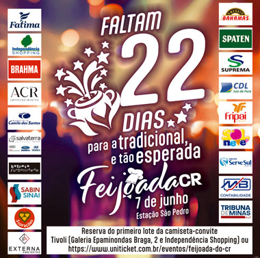 Coluna Cesar Romero – 16 e 17 de maio de 2025 3 Feijoada CR 2025 22 dias 25x127 160525 SEXTA FEIRA