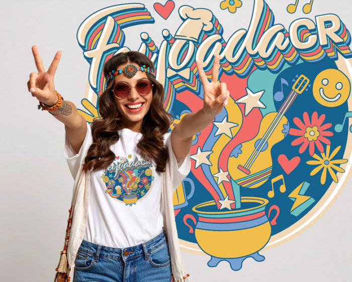 Coluna Cesar Romero – 1º de maio 1 GAROTA COM A CAMISA DA FEIJOADA CR 2025 300425 QUINTA FEIRA CR