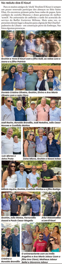 Coluna Cesar Romero – 6 de maio de 2025 5 Ibrahim El Kouri 060525 2X43