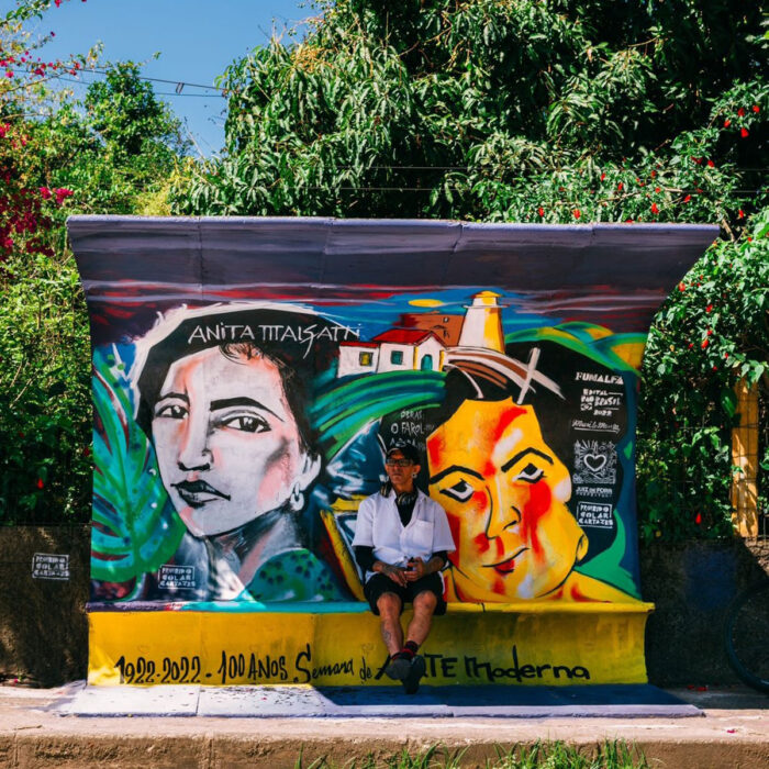 Conheça ‘tio’ Lúcio: artista punk e anarquista que leva liberdade para todas as expressões 1 Lucio Rodrigues