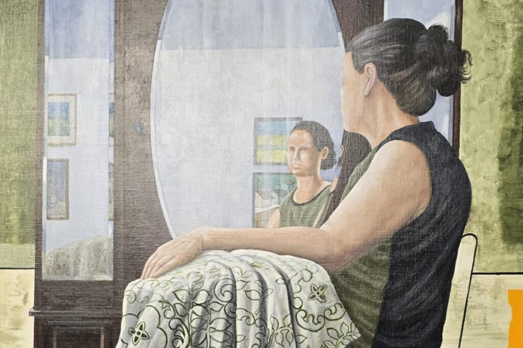 Exposição 'A pensar' reúne obras de Brandão e Lott em Juiz de Fora 4 QUADRO HENRIQUE LOTT