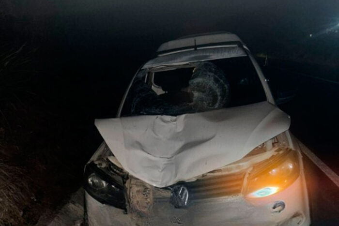Homem morre atropelado na BR-267 1 br 267 atropelamento foto redes sociais