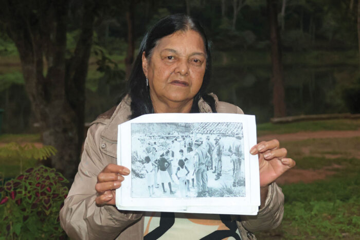 A história não contada da Vila da Prata: lembranças da moradora Carlinda Gerheim 1 leonardo costa Carlinda Gerheim