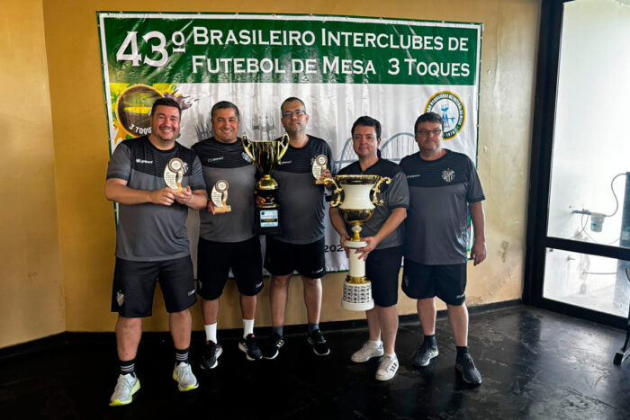 Contra o Flamengo, Tupi conquista 12º título brasileiro no futebol de mesa