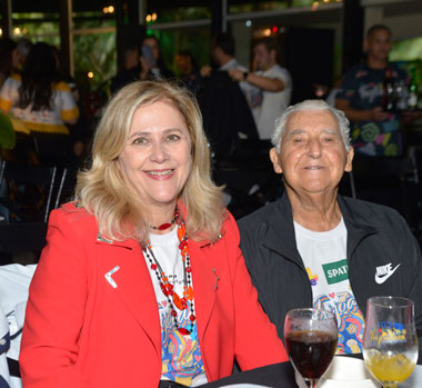 Coluna Cesar Romero – 24 de junho de 2025 2 Adriana e o pai Jose Ventura FOTO WOLMER MONTEIRO