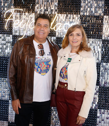 Coluna Cesar Romero – 27 e 28 de junho de 2025 1 Cris Andrade e Ismael Galvao FOTO NEY LADEIRA